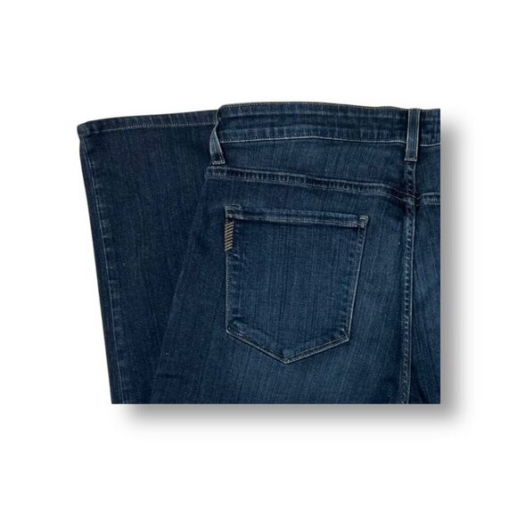 Paige Federal Men’s 33x26.5 Slim Straight Jeans Cellar Blue Denim521 Hemmed USA - Picture 11 of 16